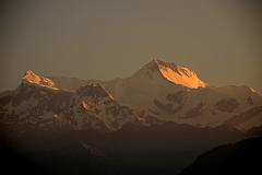 Pokhara Sarangkot Sunrise 03 Annapurna IV and II 